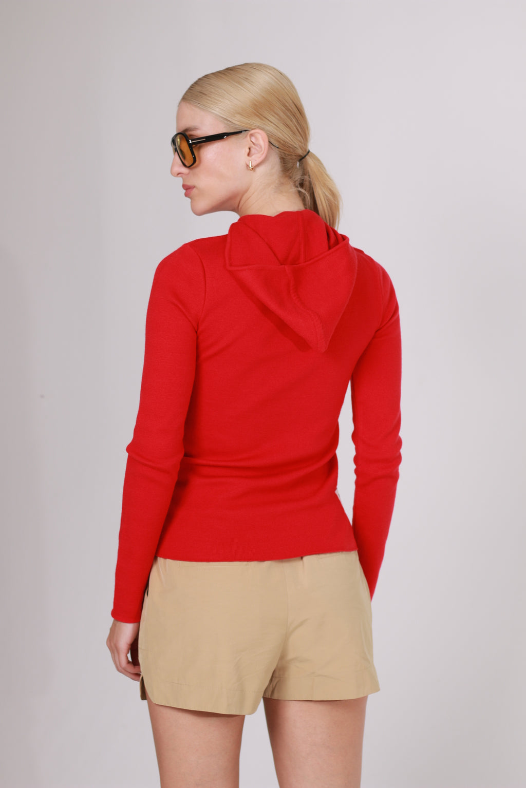 Blusa Tricot Balaclava