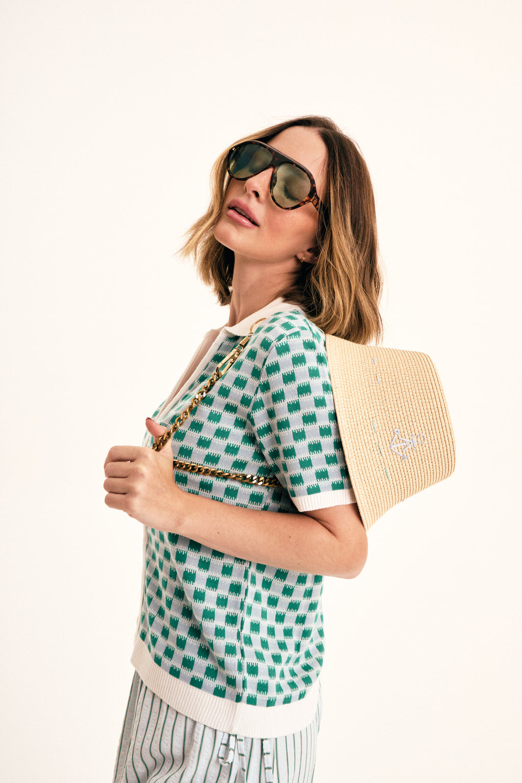 POLO SALTY — Light Blue