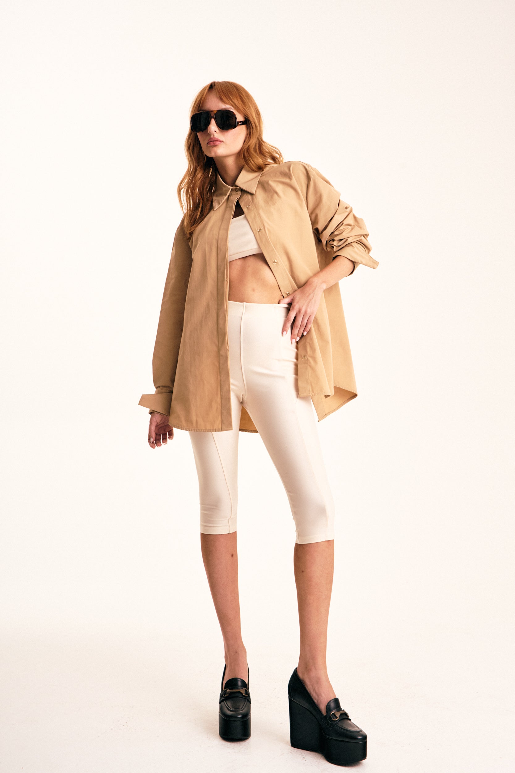 Cropped Pant Contour Vanilla