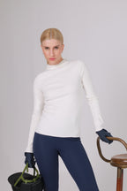 Blusa Tricot Balaclava