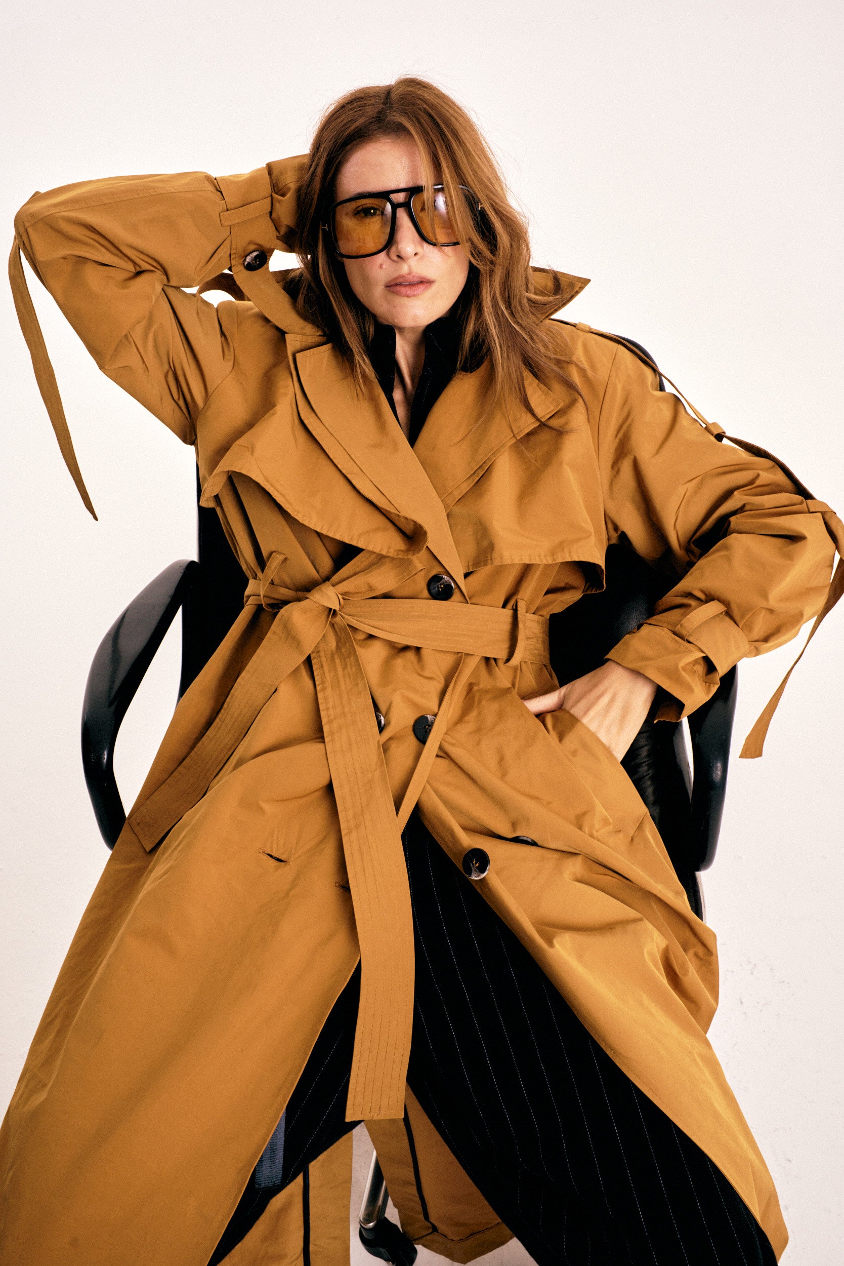 Trench Coat London – Ochre