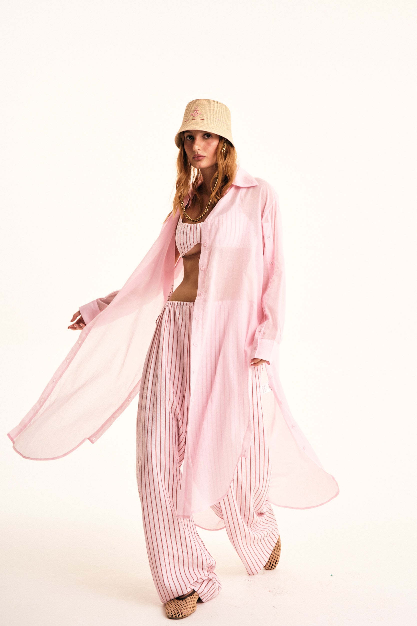 CHEMISE WAVE – Light Pink