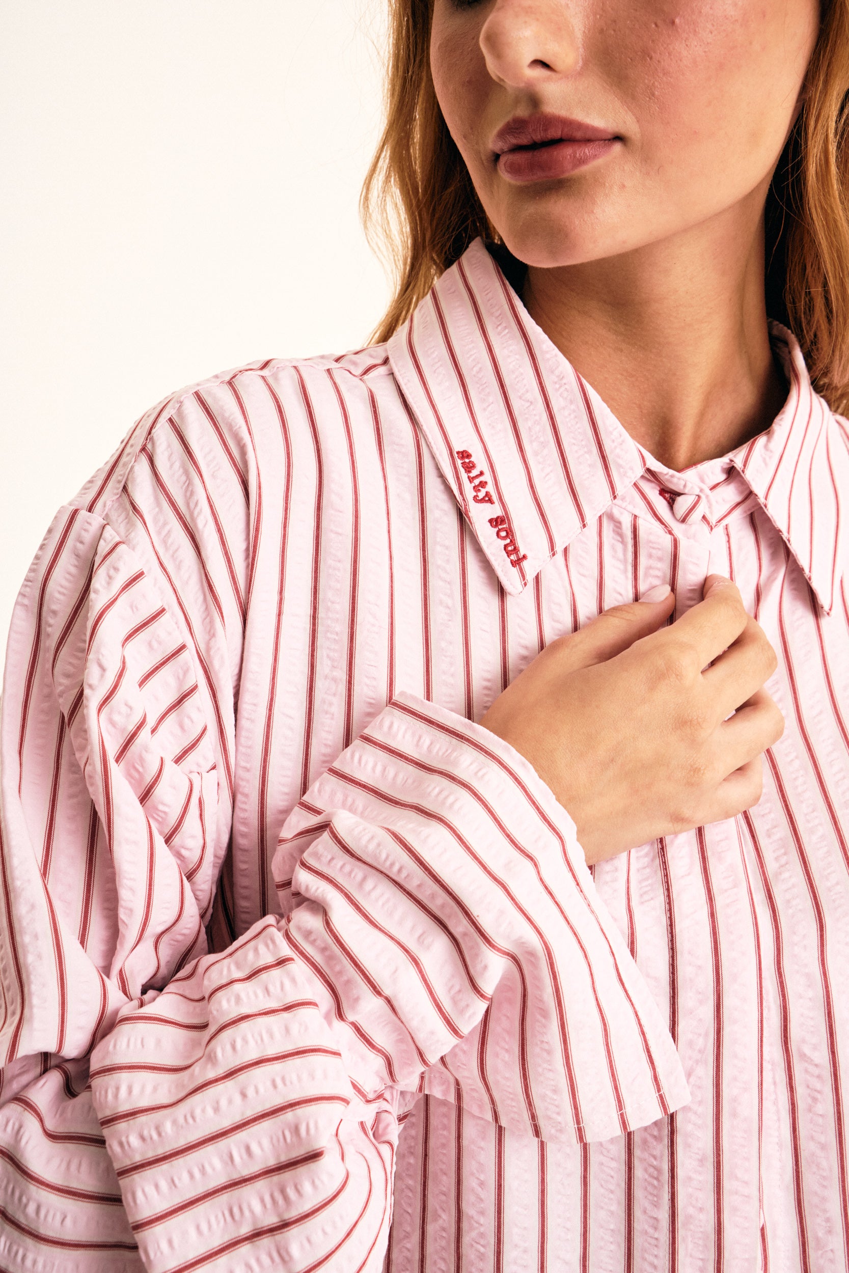 CAMISA SAILING — Light Pink