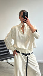 Blusa Stripes Off-White