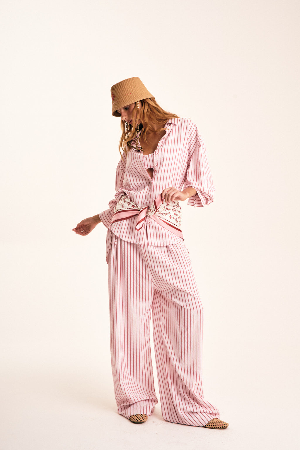 CAMISA SAILING — Light Pink