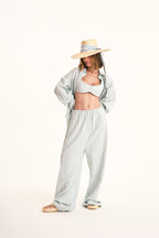 CALÇA SAILING — Light Blue