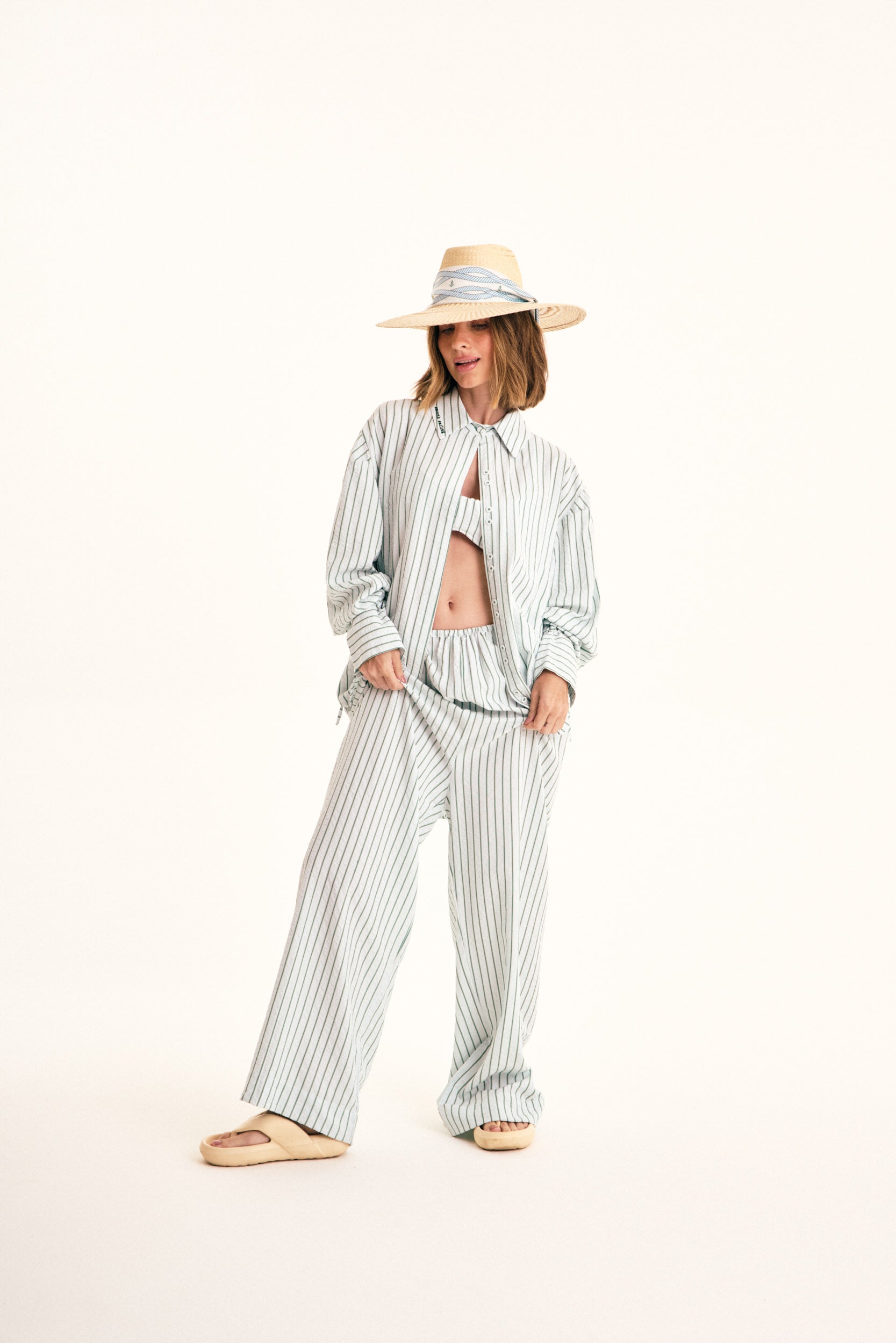 CAMISA SAILING — Light Blue