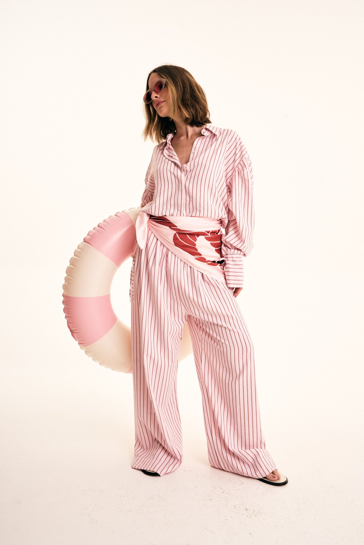 CAMISA SAILING — Light Pink