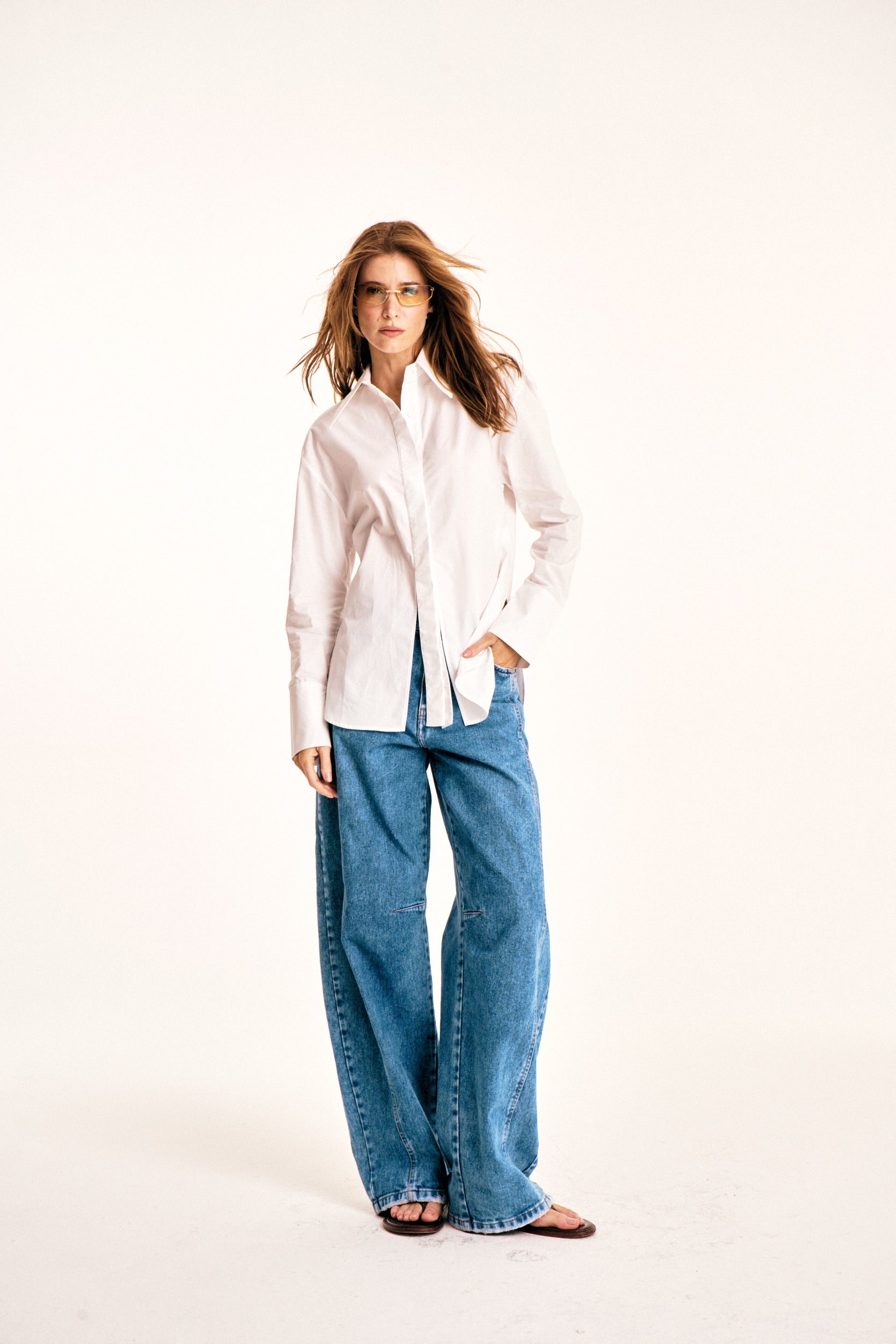 Camisa Cora Cotton - Off-White