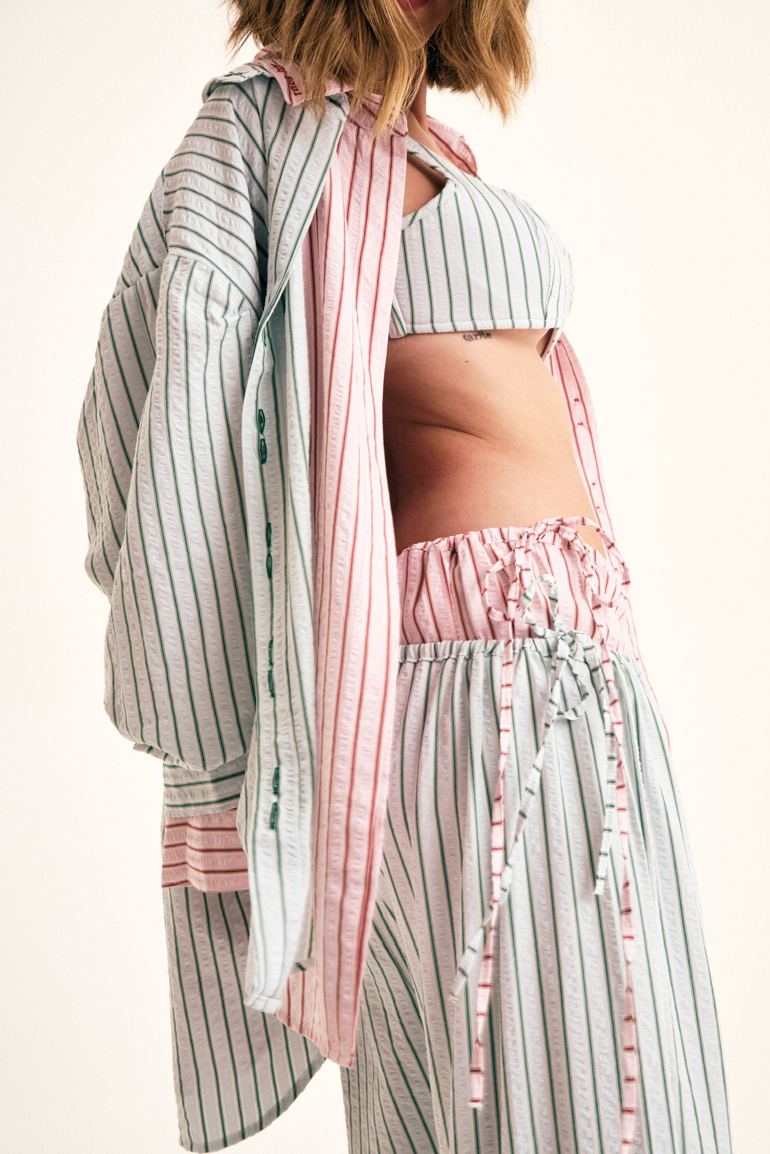 CALÇA SAILING — Light Blue