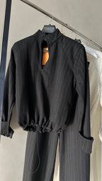 Blusa Stripes Black