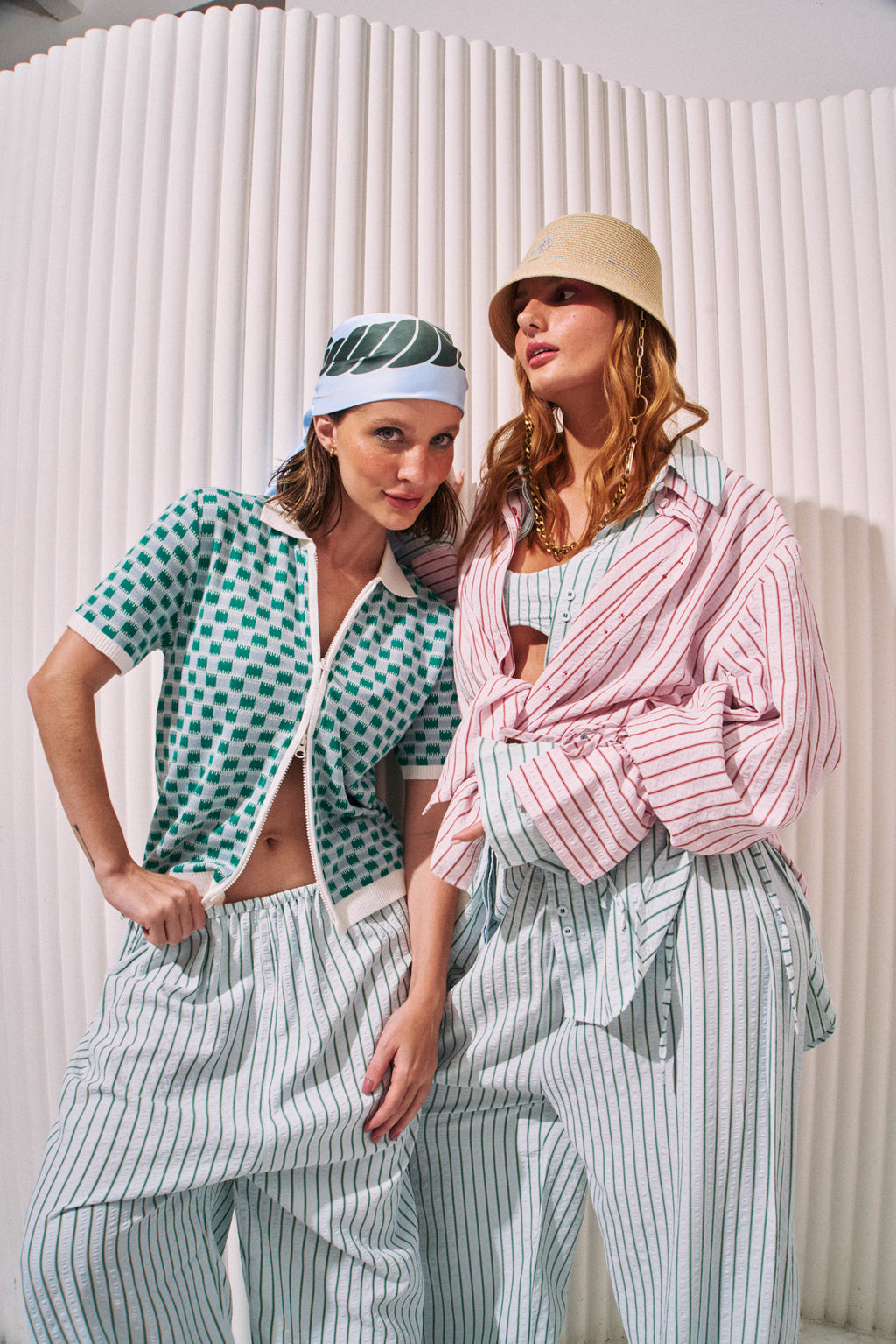 CALÇA SAILING — Light Blue