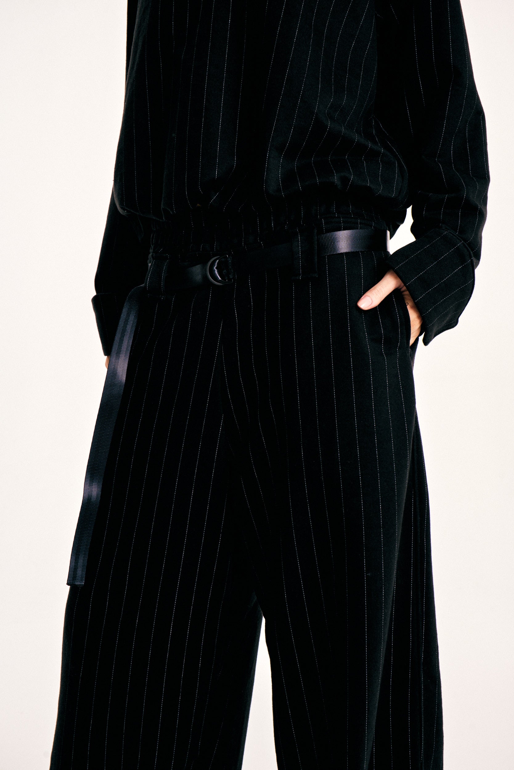 Calça Stripes Black