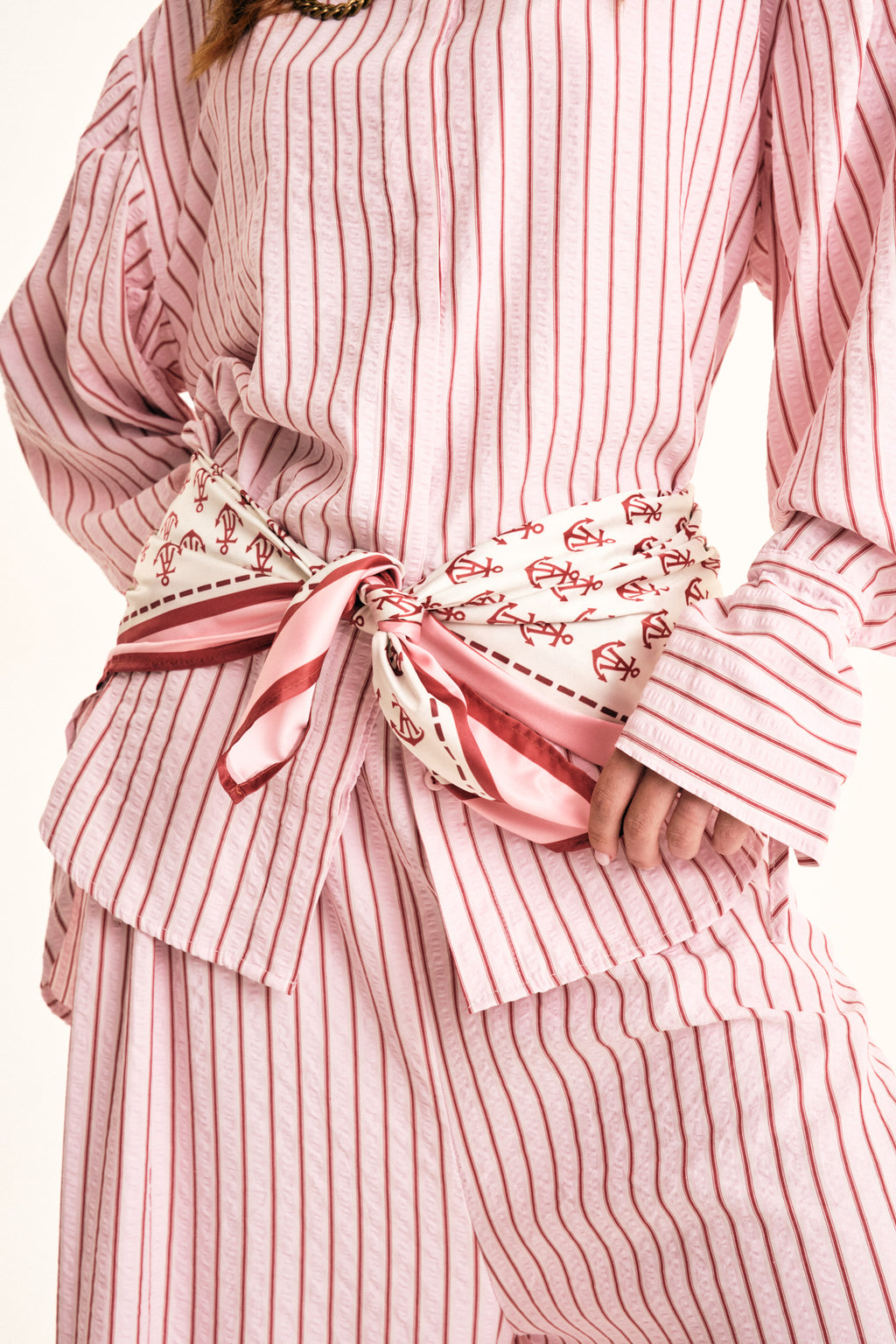 CAMISA SAILING — Light Pink
