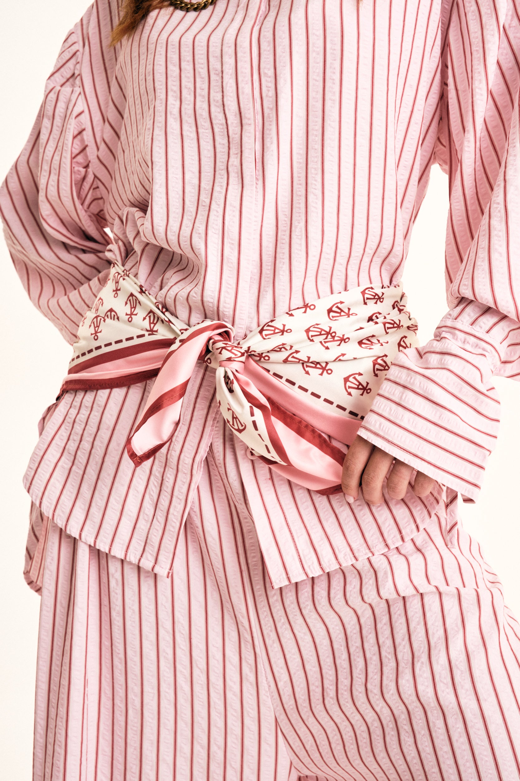 CAMISA SAILING — Light Pink