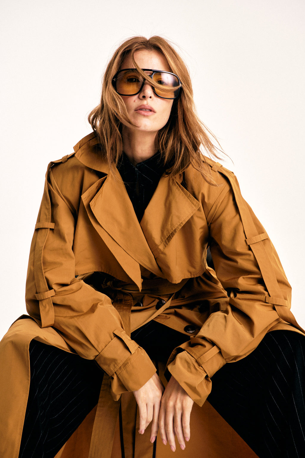 Trench Coat London – Ochre