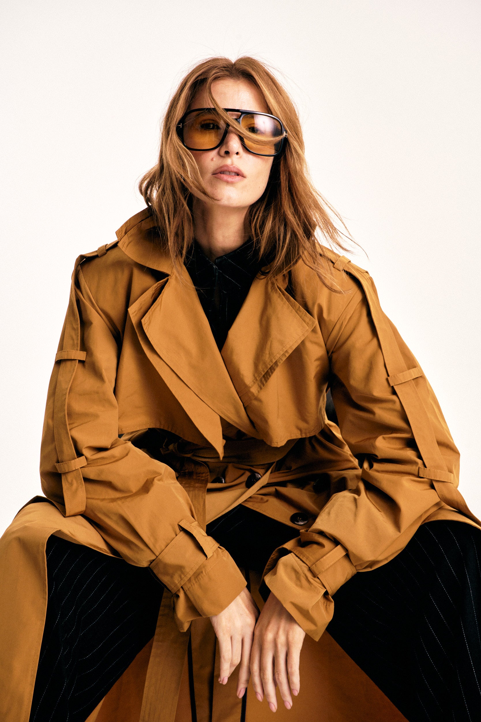 Trench Coat London – Ochre