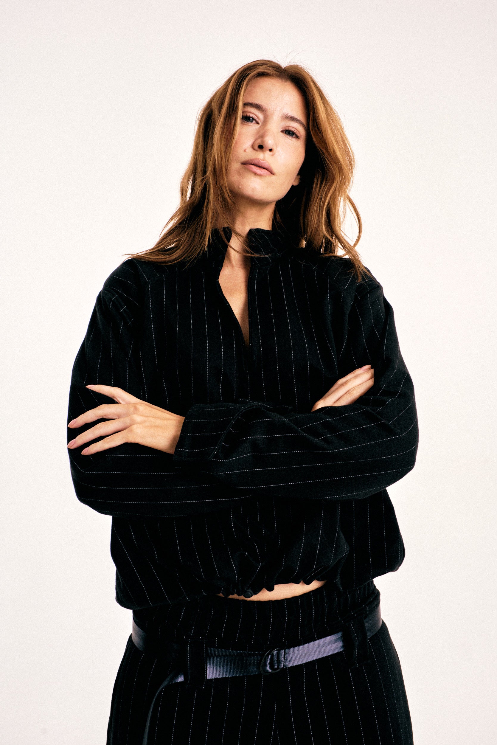 Blusa Stripes Black