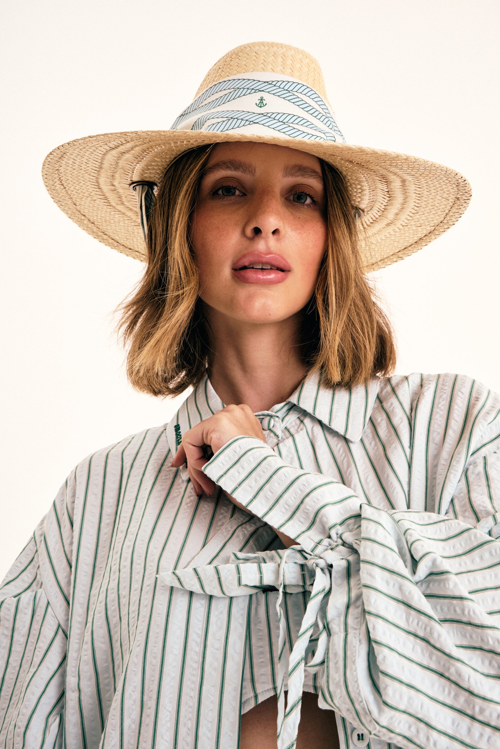 CAMISA SAILING — Light Blue