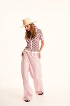 CALÇA SAILING — Light Pink