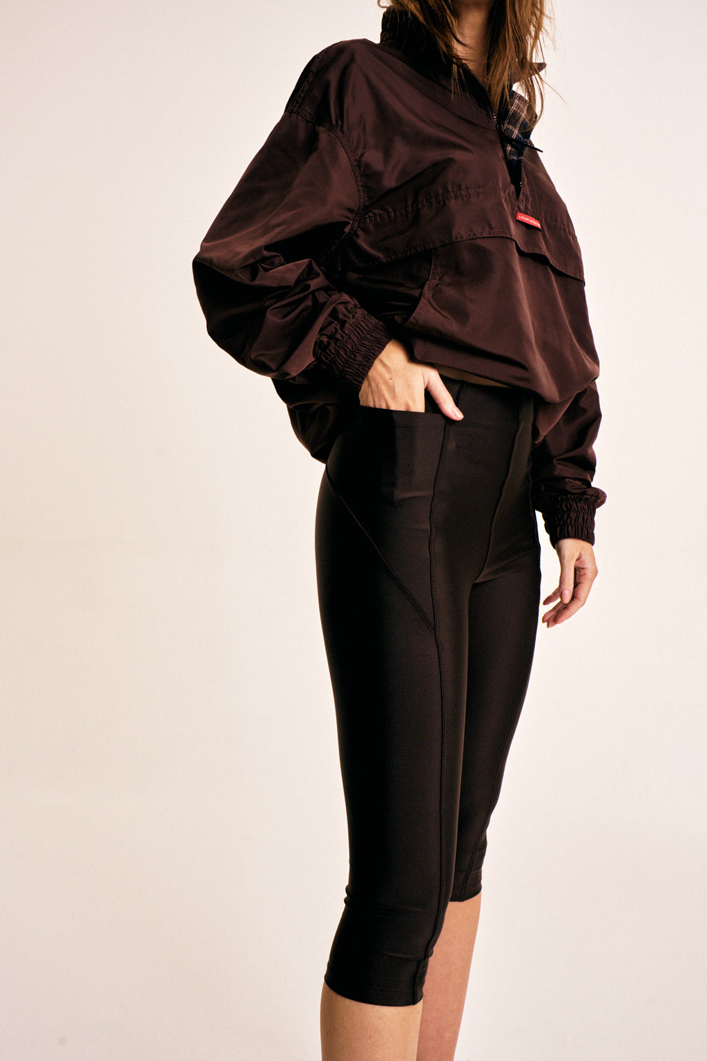 Cropped Pant Contour Coffee