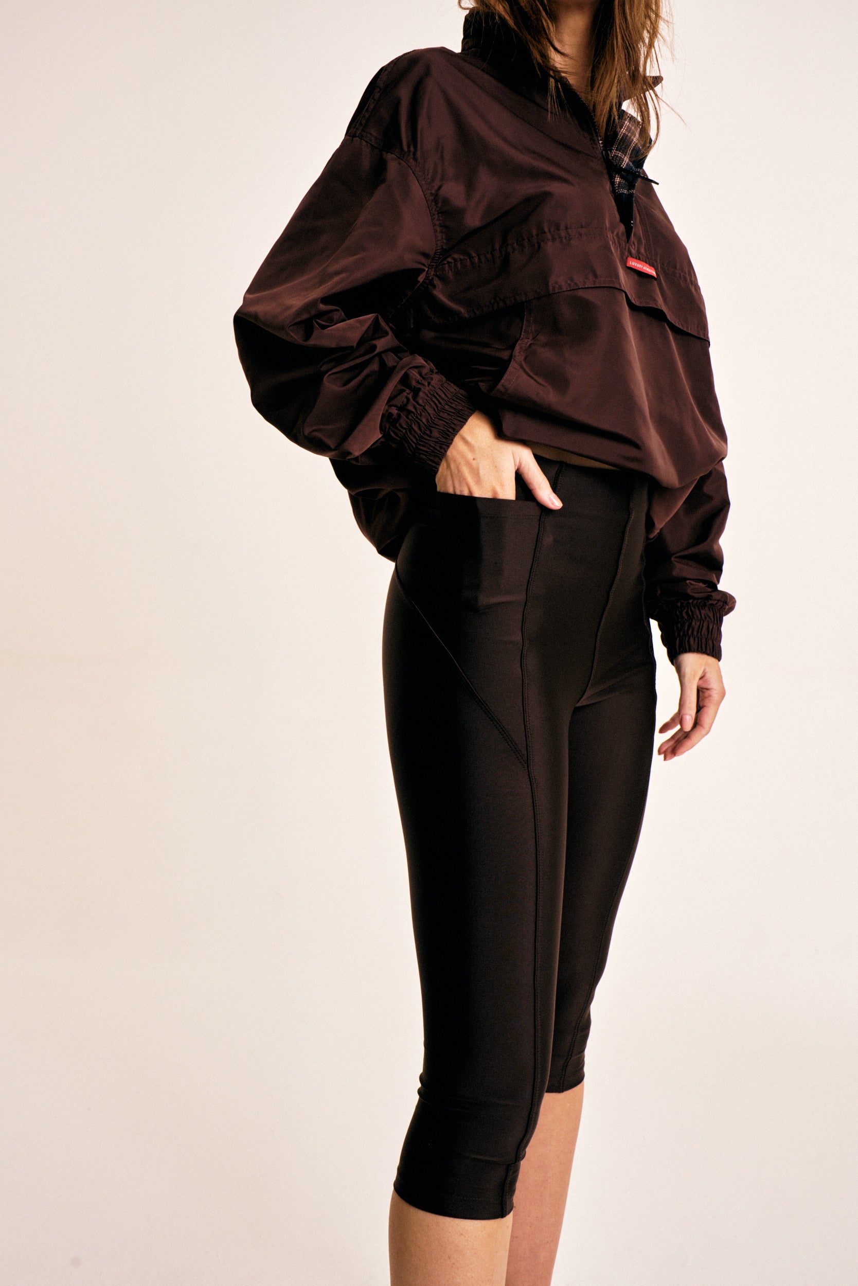 Cropped Pant Contour Coffee